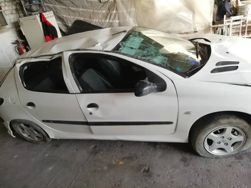 پژو 206 تیپ 3 - 1396