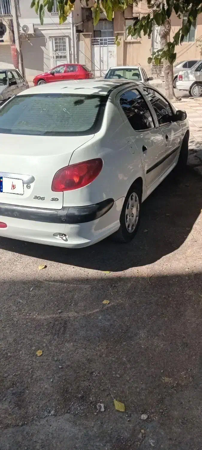 پژو ۲۰۶ صندوق دار v1 - 1388