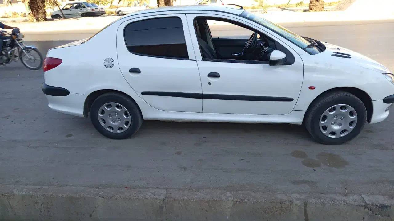 پژو ۲۰۶ صندوق دار v8 - 1388