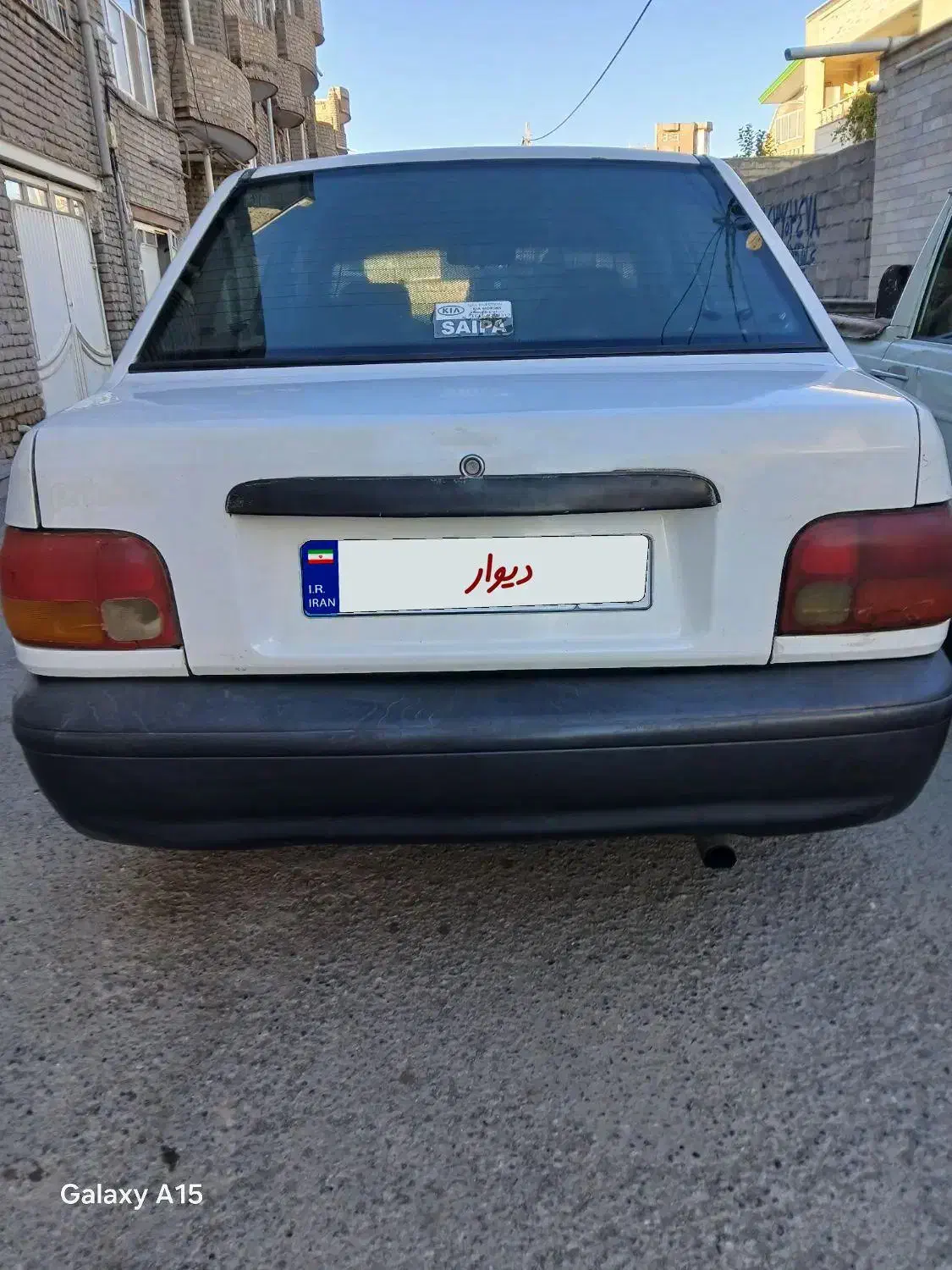 پراید صبا دوگانه‌سوز - 1382