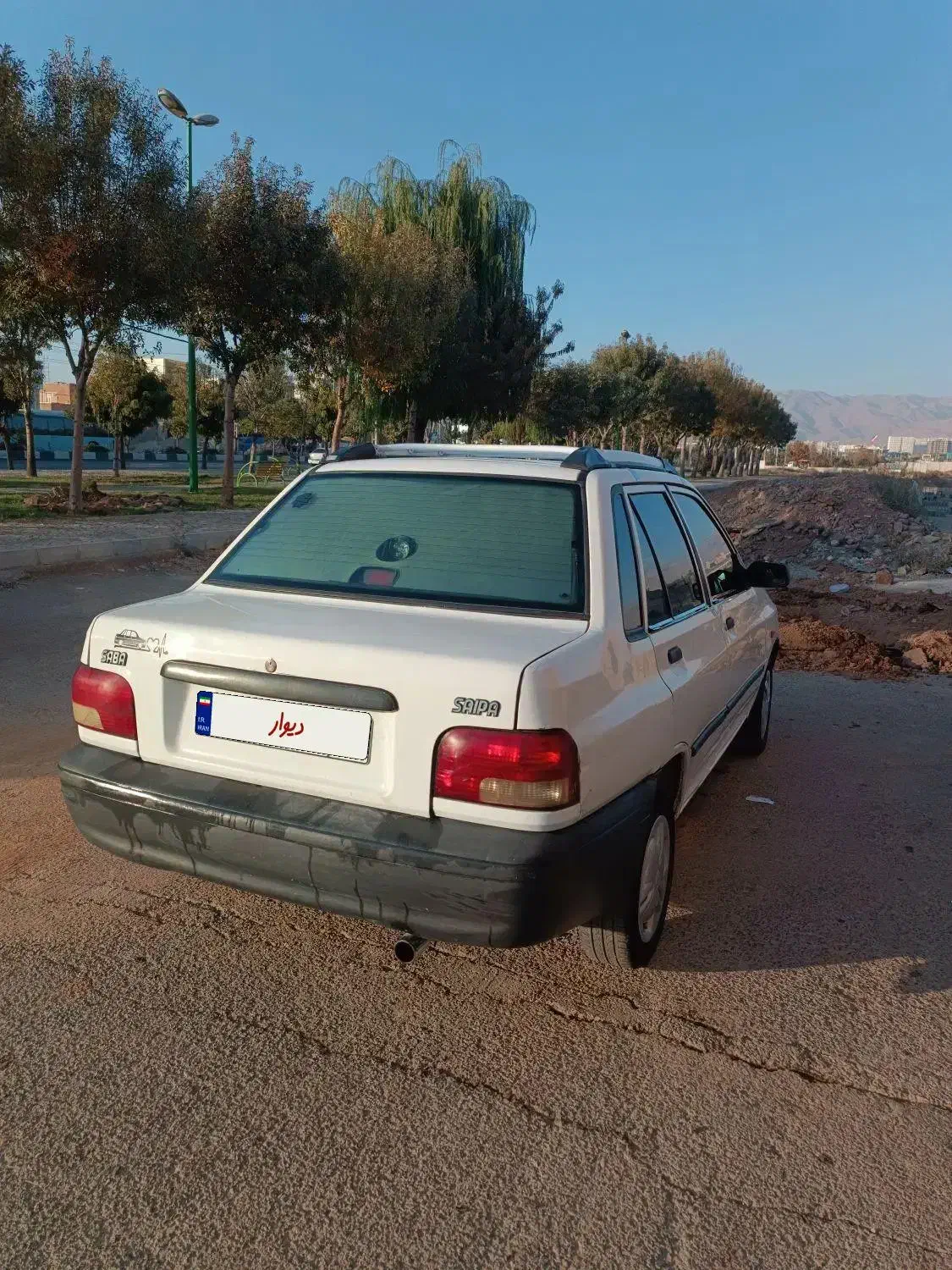 پراید صبا بنزینی - 1386