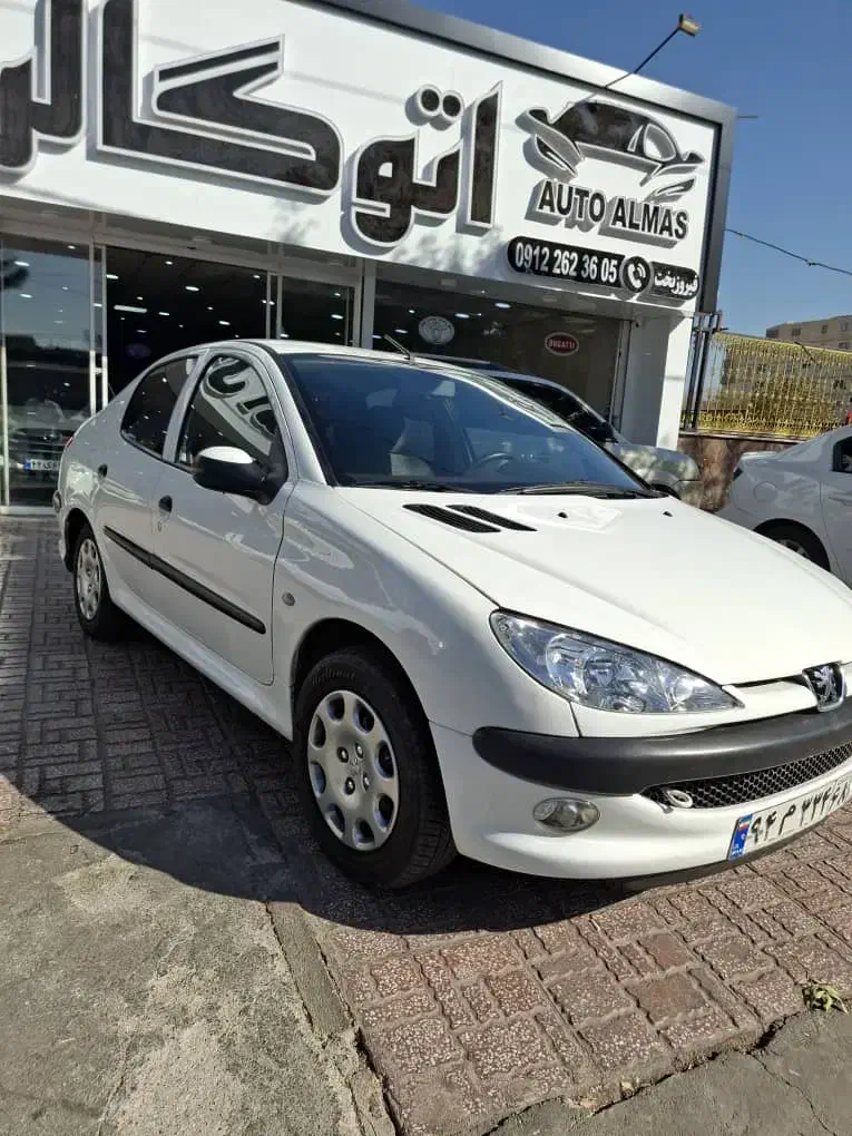 پژو ۲۰۶ صندوق دار v8 - 1395