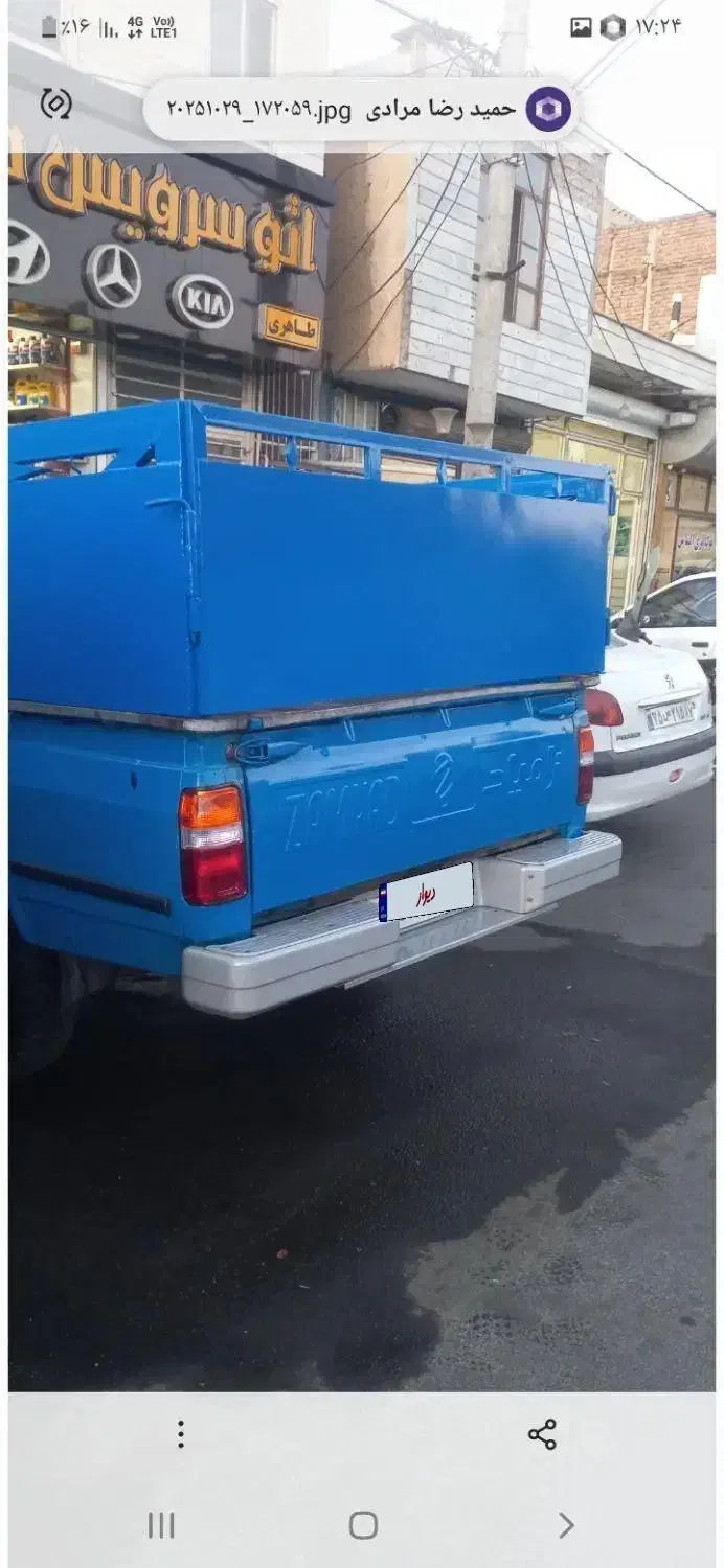 زامیاد وانت نیسانZ24 دوگانه سوز - 1394