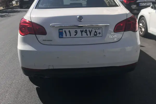 ام جی 550 اتوماتیک - 2012