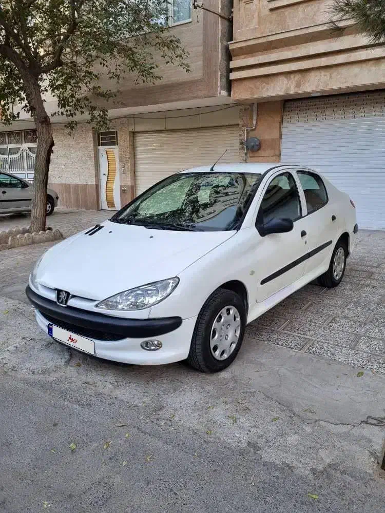 پژو ۲۰۶ صندوق دار v8 - 1388