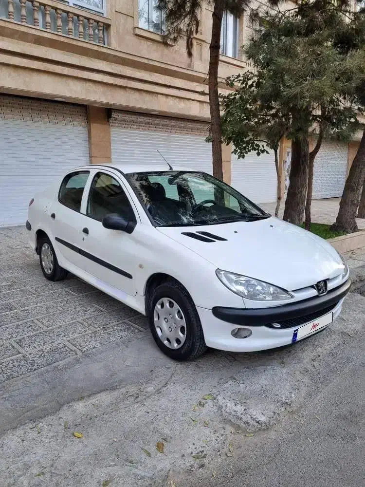 پژو ۲۰۶ صندوق دار v8 - 1388