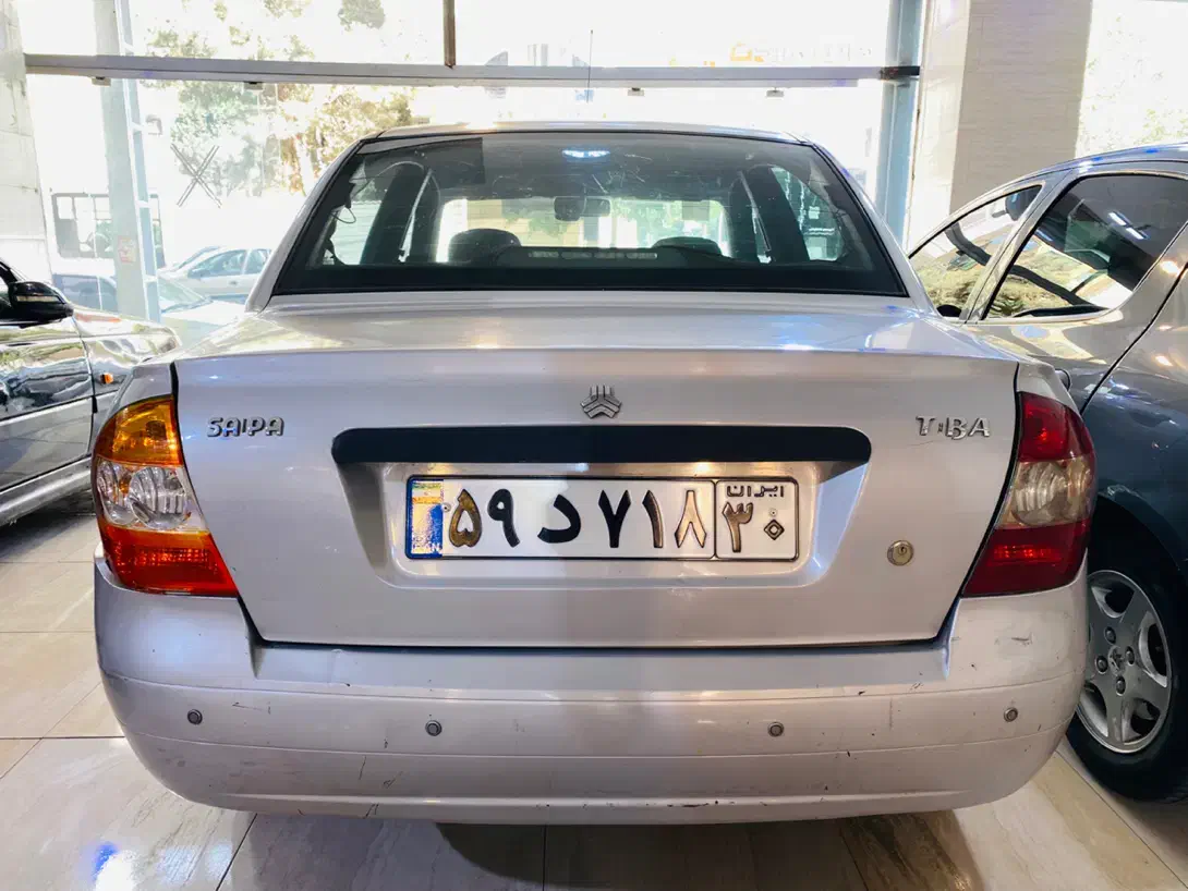 تیبا صندوق دار SX دوگانه سوز - 1396