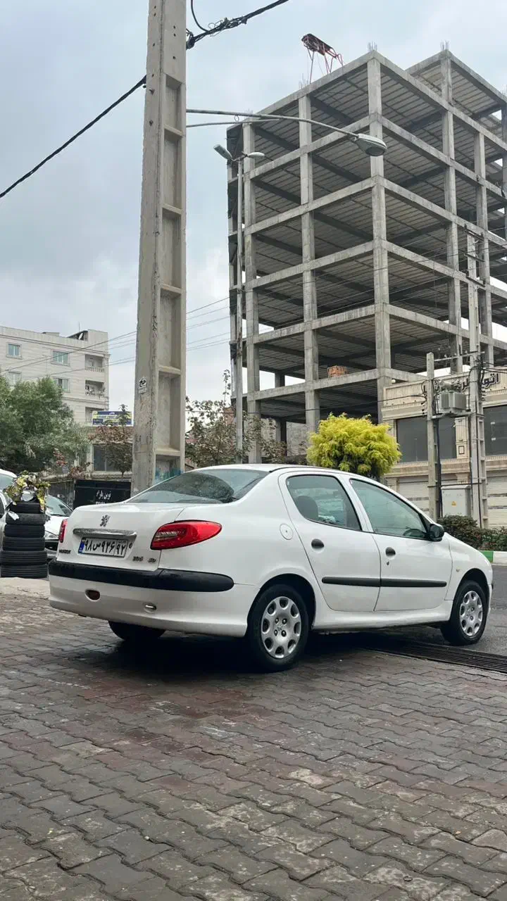 پژو ۲۰۶ صندوق دار v8 - 1390