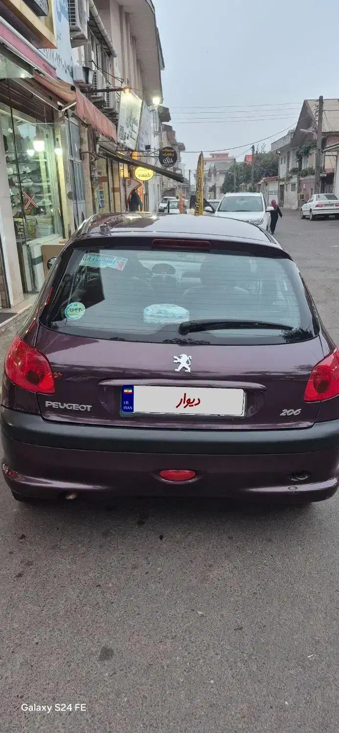 پژو 206 تیپ 2 - 1398
