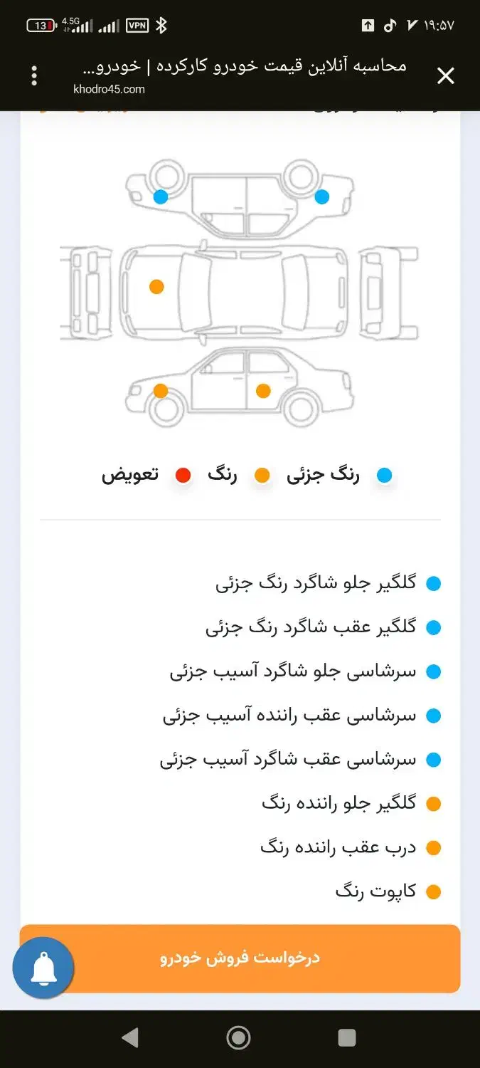 پژو 405 GLX - دوگانه سوز - 1391