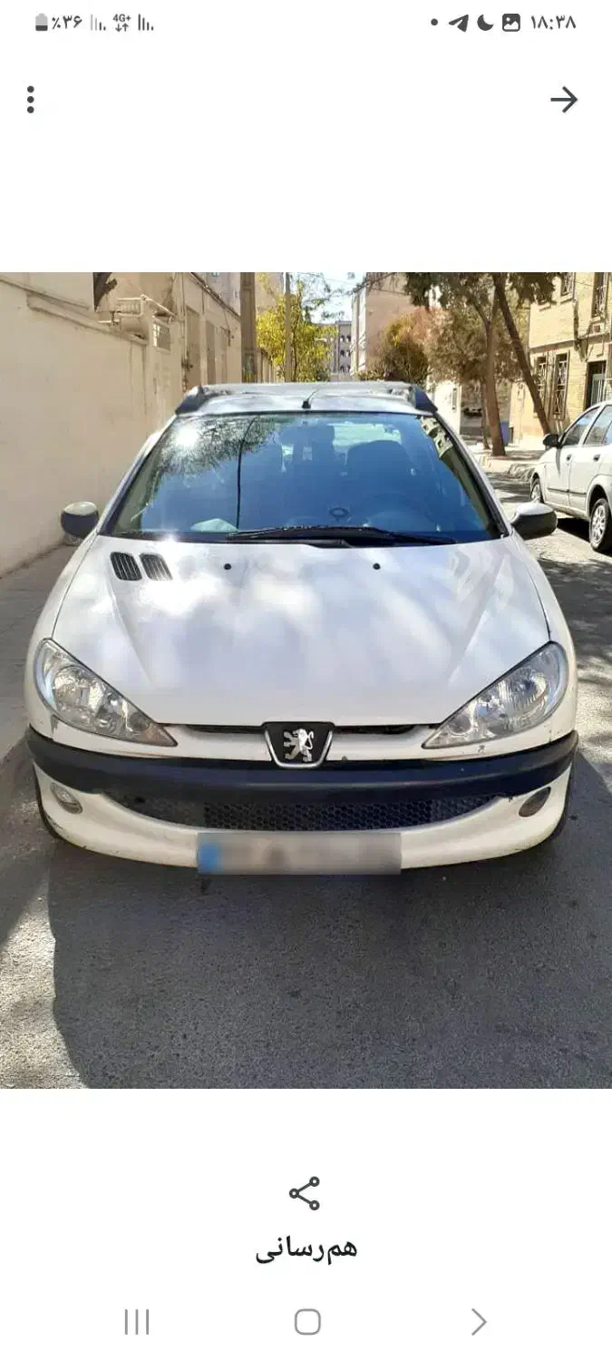 خودرو پژو، ۲۰۶ صندوق دار آگهی ann_20911643