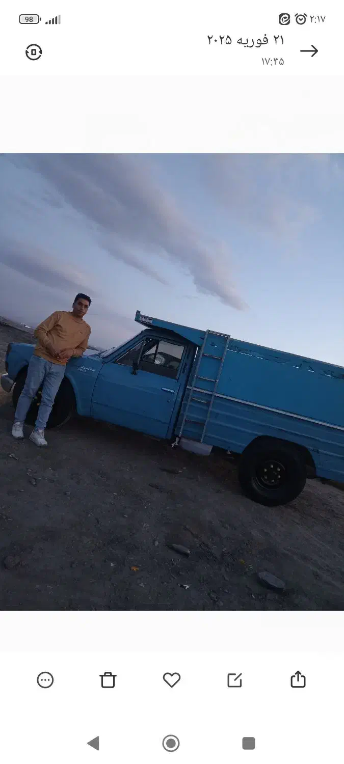 زامیاد وانت نیسانZ24 دوگانه سوز - 1366