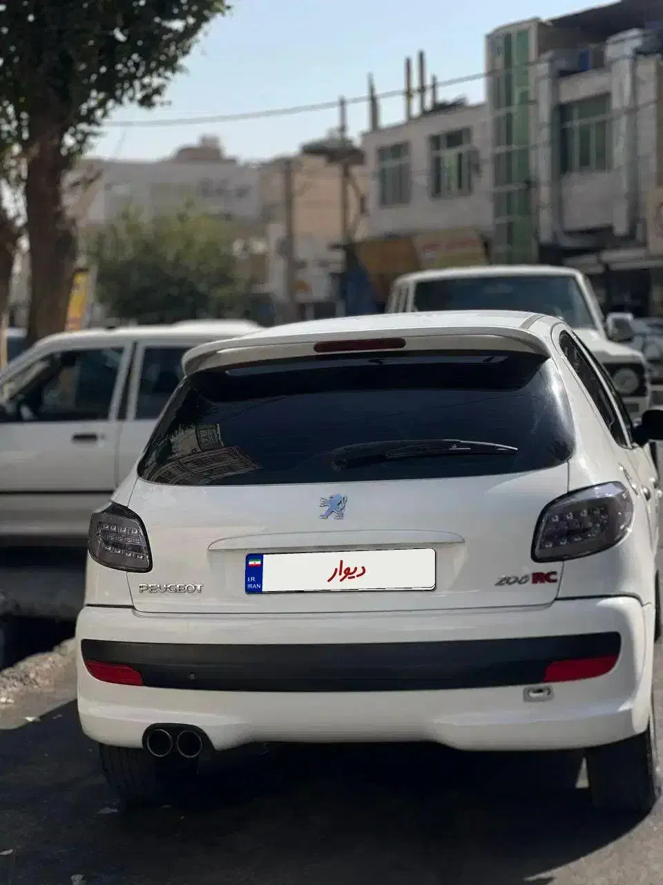 پژو 206 تیپ 3 - 1396
