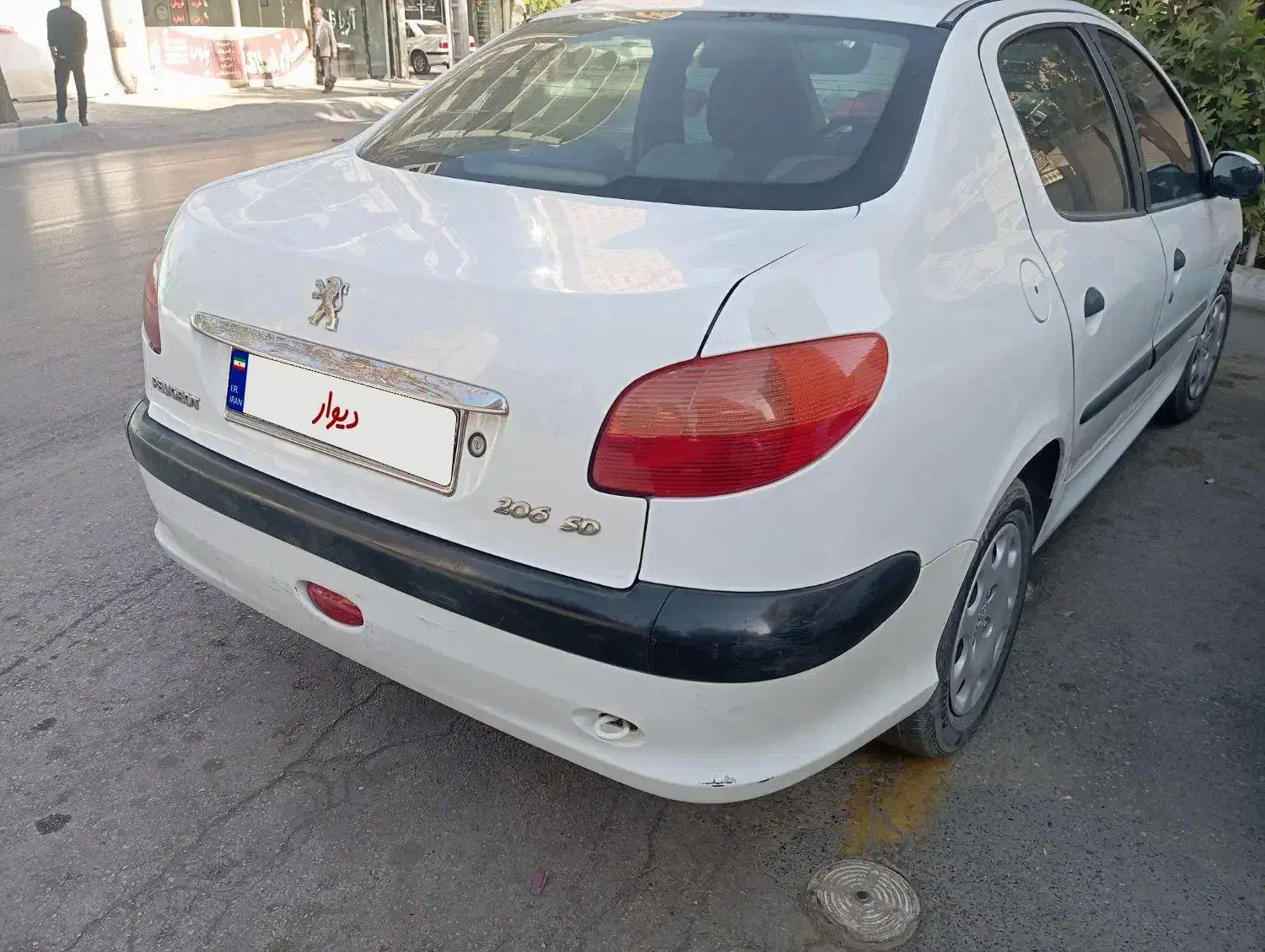 پژو ۲۰۶ صندوق دار v8 - 1389