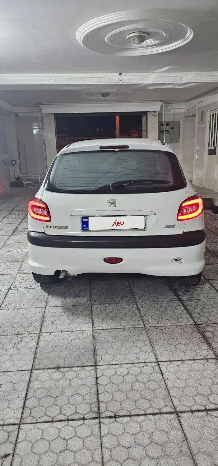 پژو 206 تیپ 2 - 1395