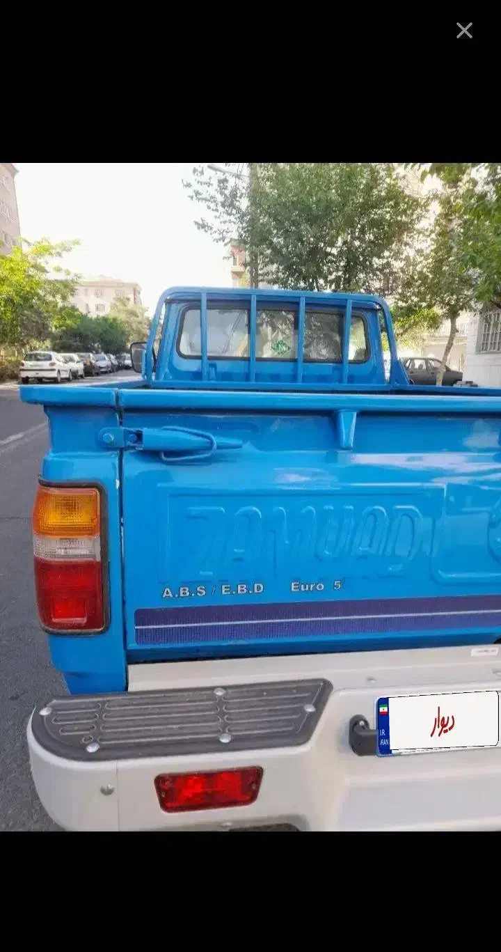 زامیاد وانت نیسانZ24 دوگانه سوز آپشنال - 1404