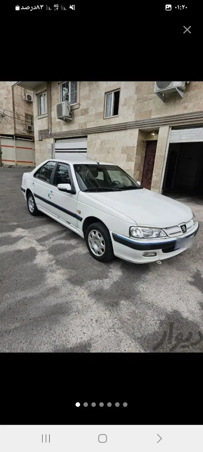 پژو پارس دوگانه سوز - 1381