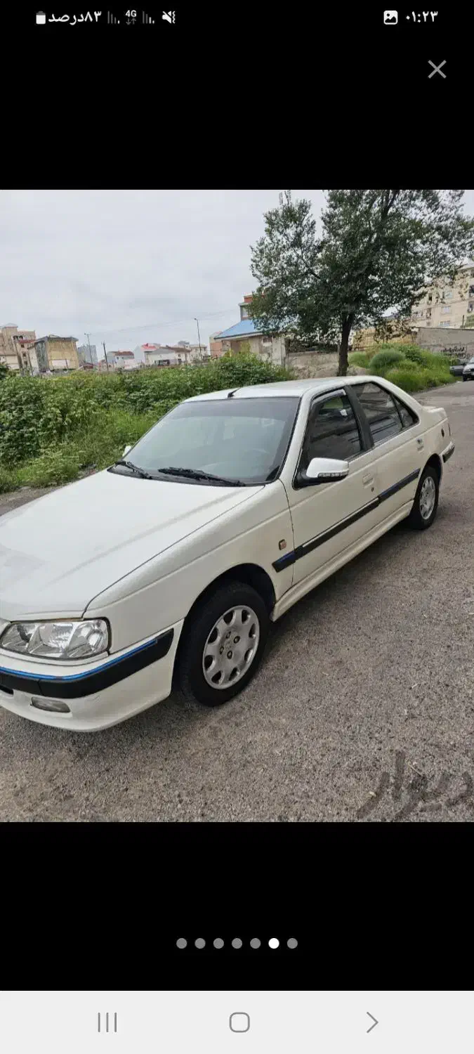 پژو پارس دوگانه سوز - 1381