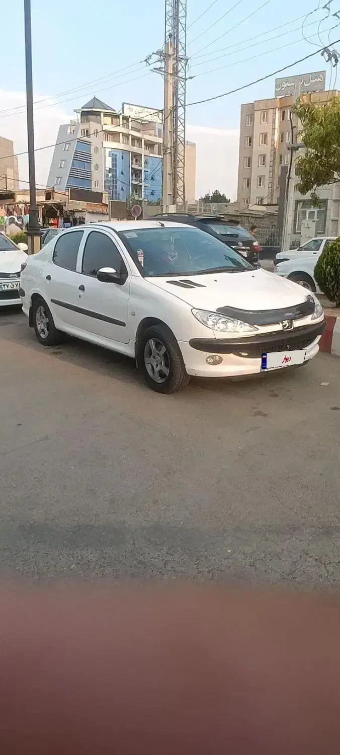 پژو ۲۰۶ صندوق دار v8 - 1397
