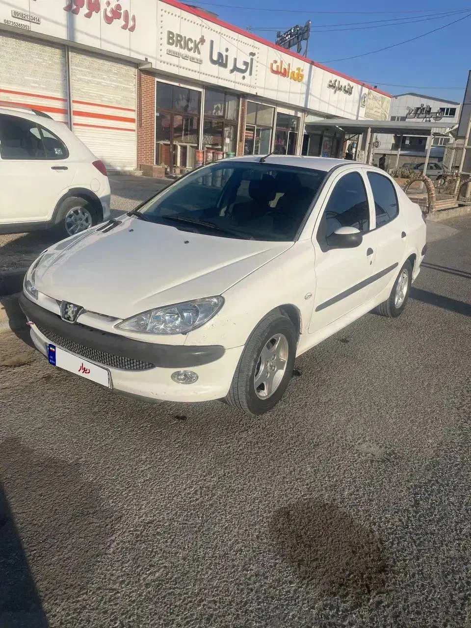 پژو ۲۰۶ صندوق دار v8 - 1390