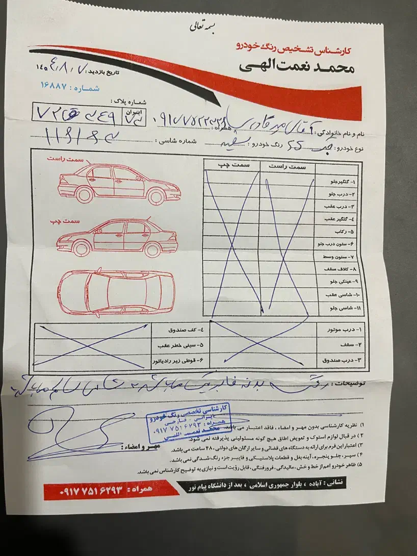 جک S5 دنده‌ای - 1395
