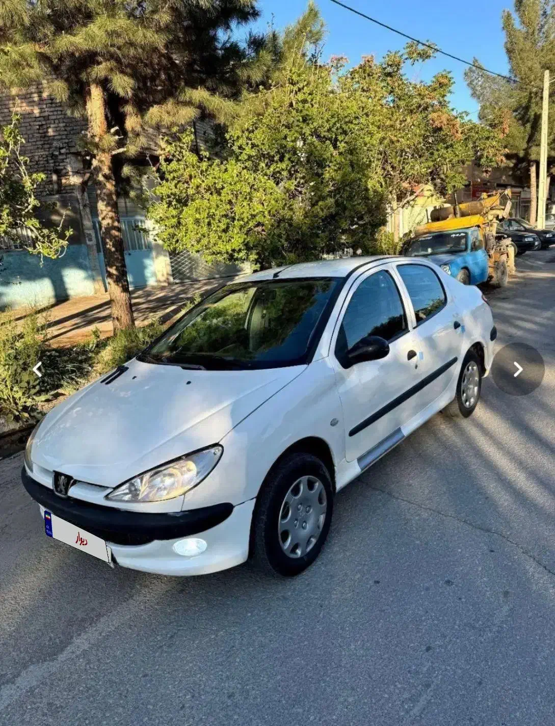 پژو ۲۰۶ صندوق دار v8 - 1389