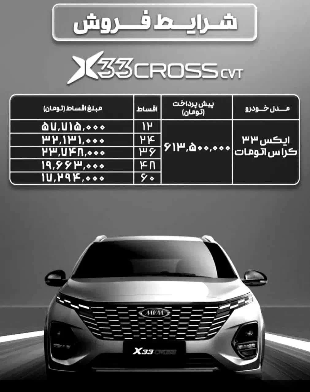 ام وی ام X22 پرو دنده‌ای - 1404
