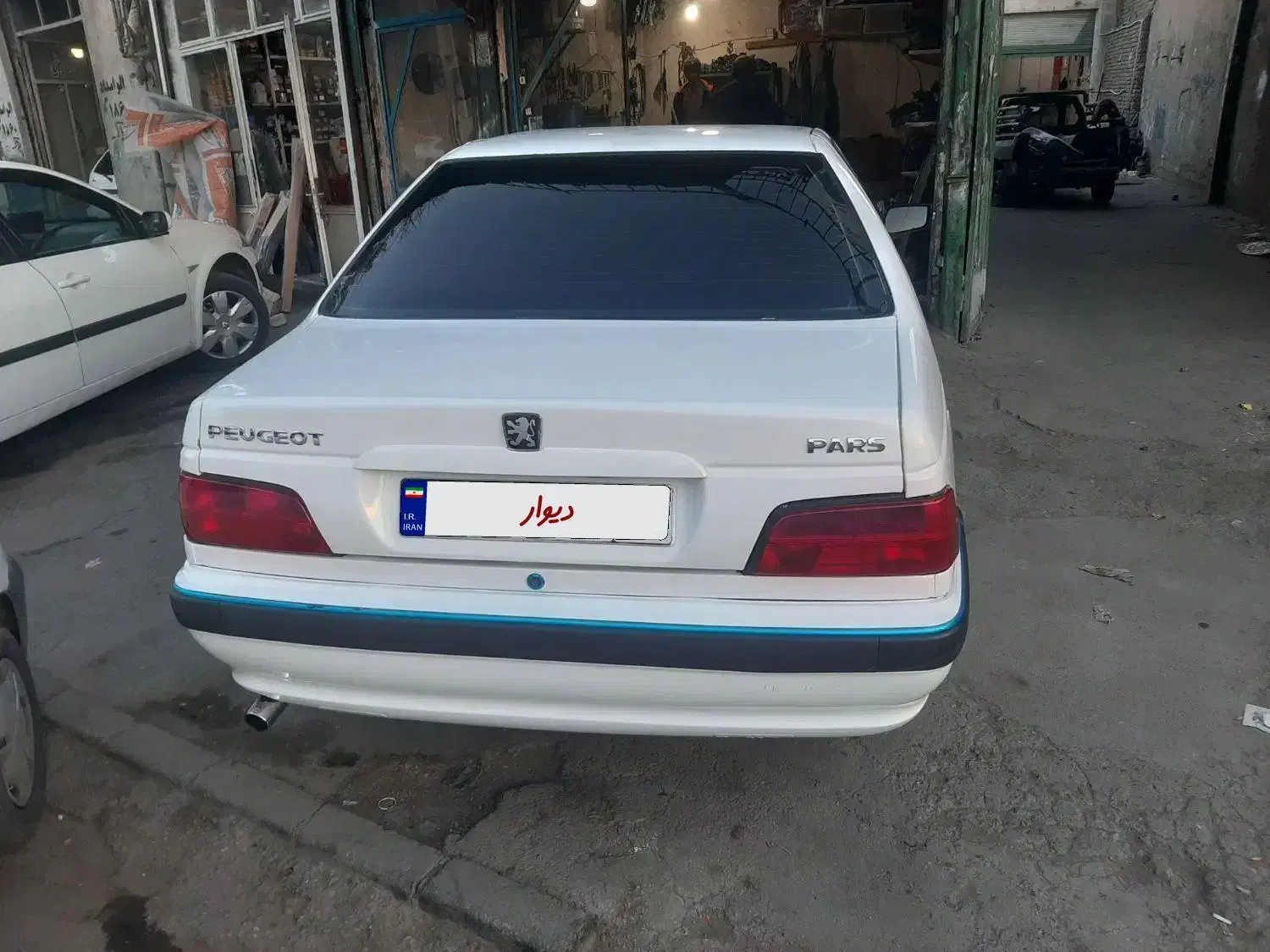 پژو پارس ELX-XU7P سفارشی - 1387