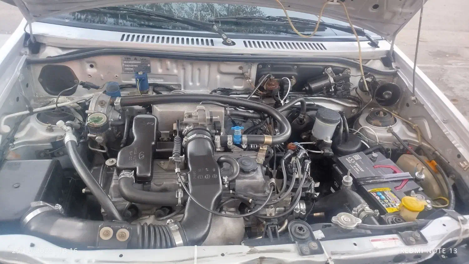 پراید صبا دوگانه‌سوز - 1386