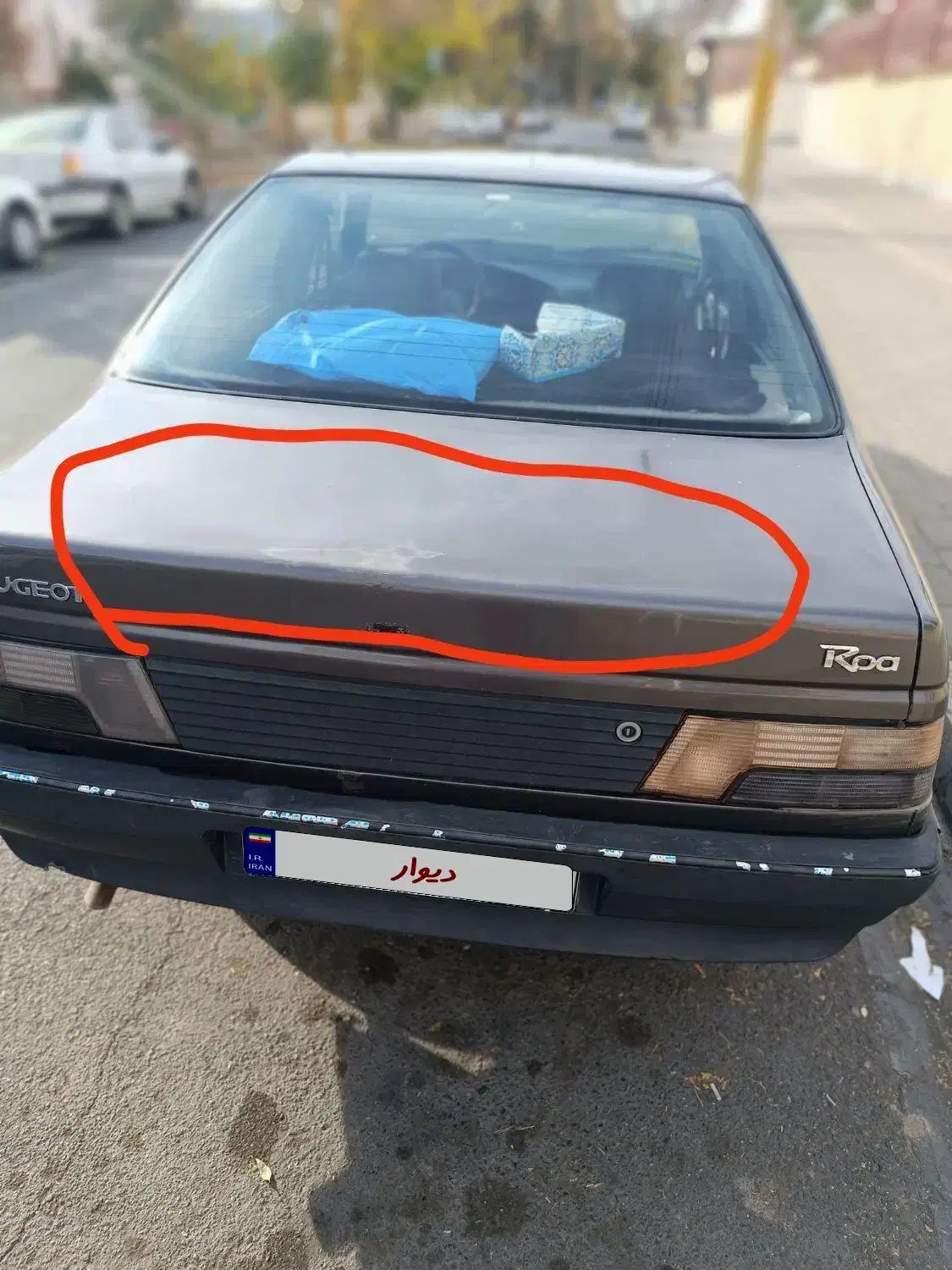 پژو روآ G2 دوگانه سوز - 1387