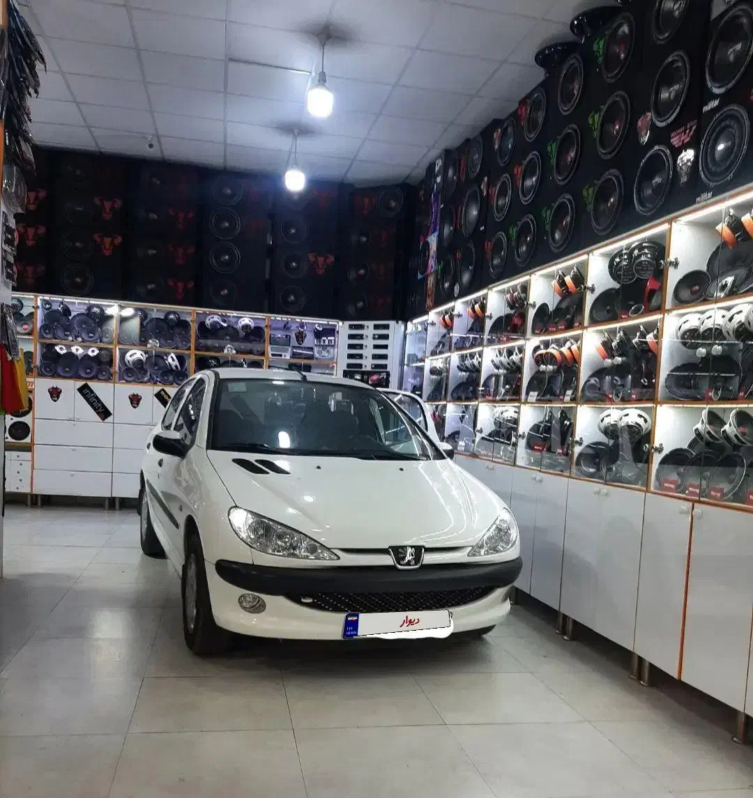 پژو 206 تیپ 3 - 1396