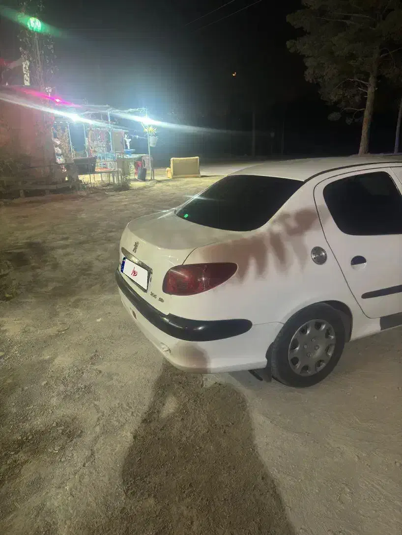 پژو ۲۰۶ صندوق دار v8 - 1395