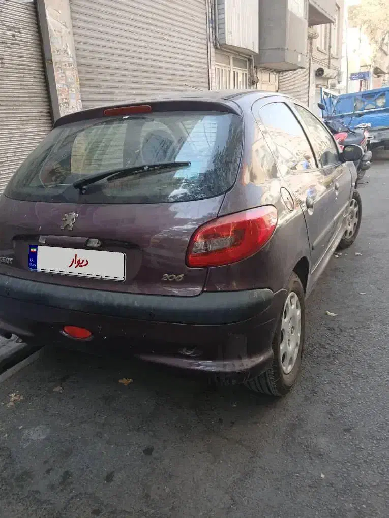 پژو 206 تیپ 3 - 1395