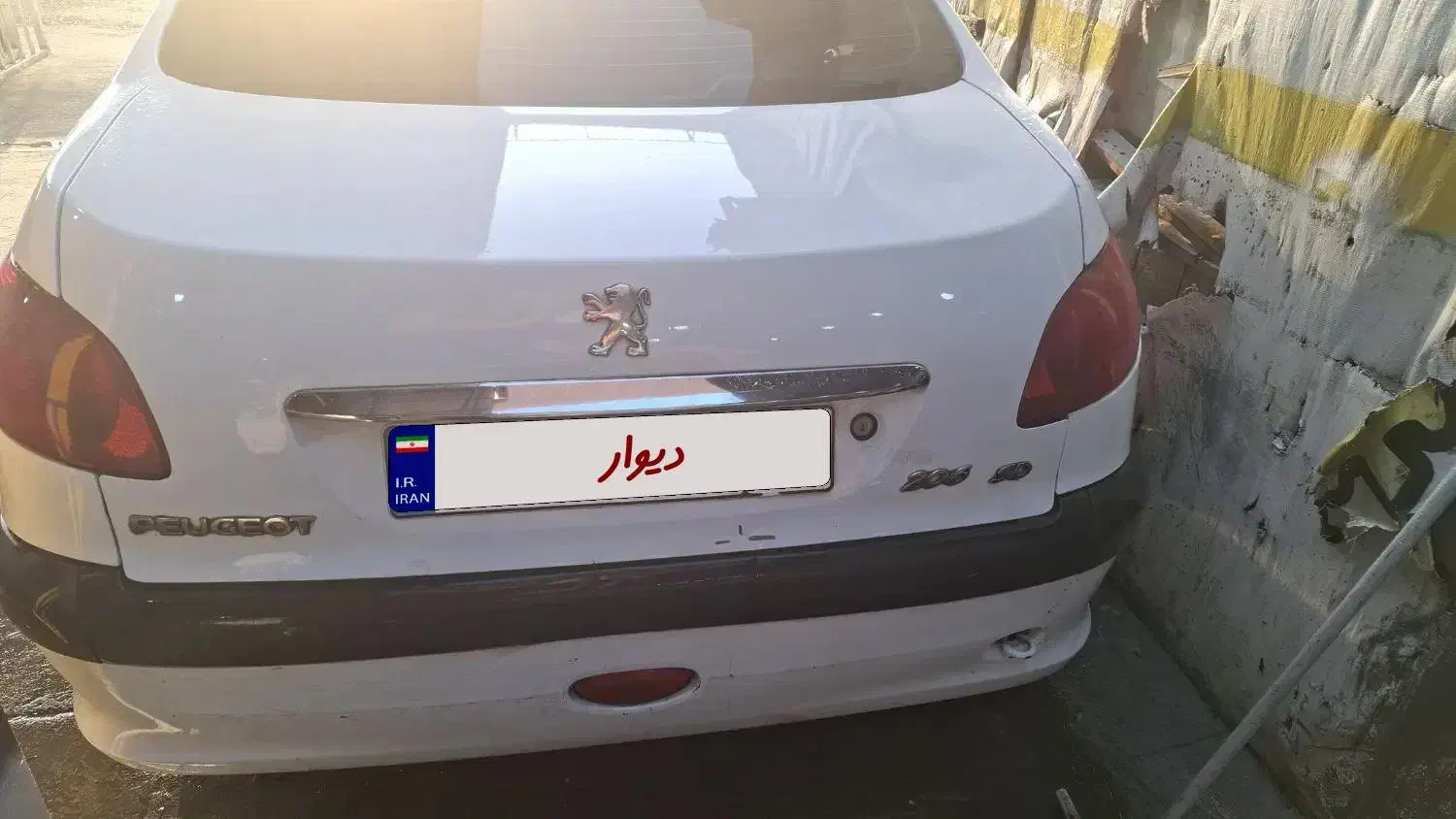 پژو ۲۰۶ صندوق دار v9 - 1390