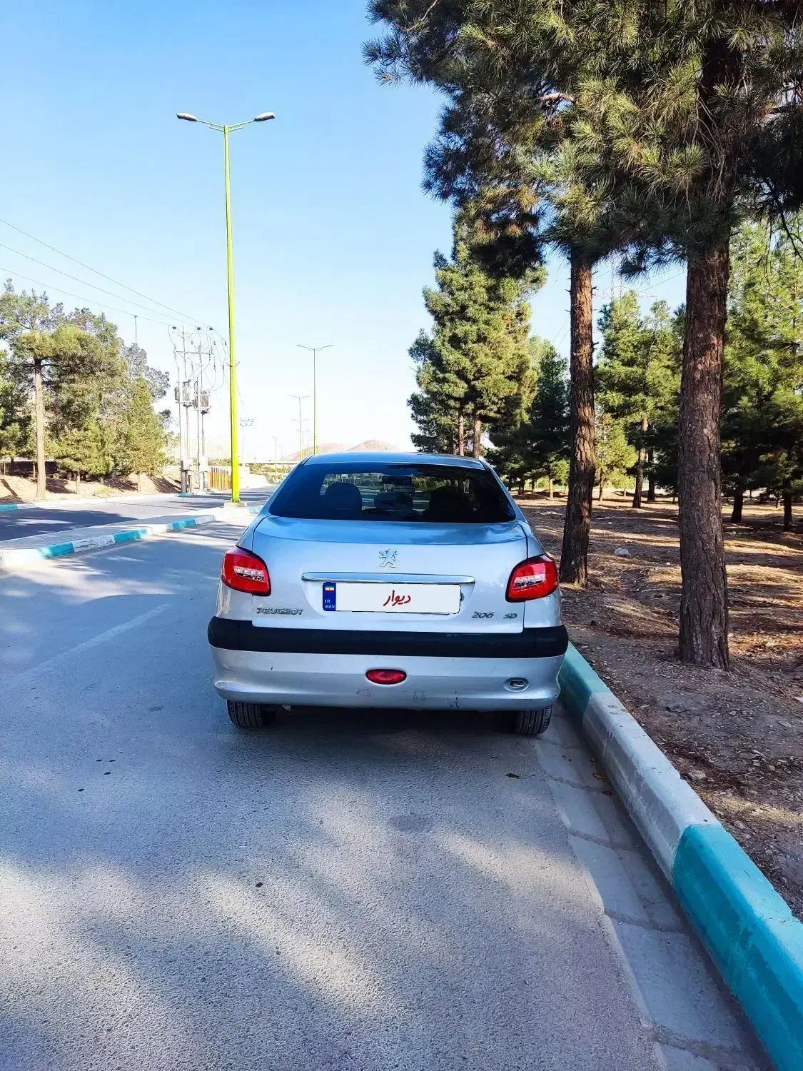 پژو ۲۰۶ صندوق دار v8 - 1388