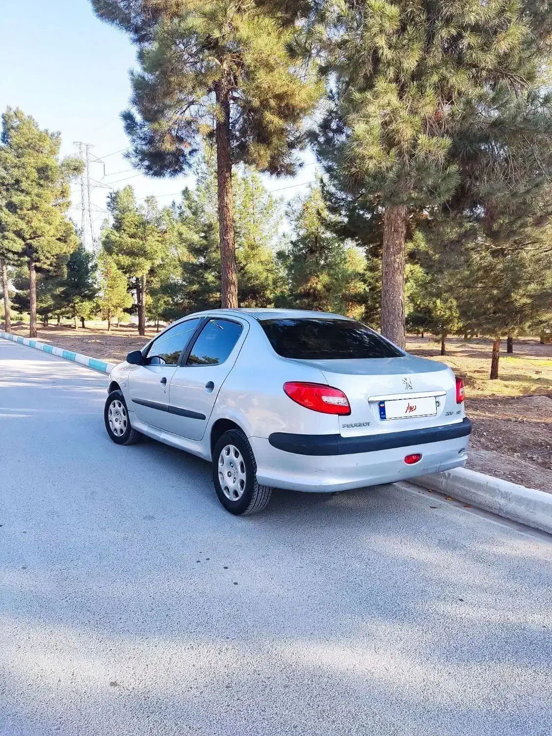 پژو ۲۰۶ صندوق دار v8 - 1388