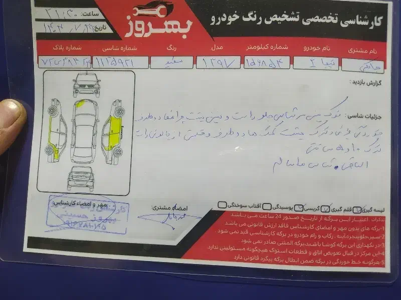 تیبا 2 EX رینگ آلومینیومی - 1397