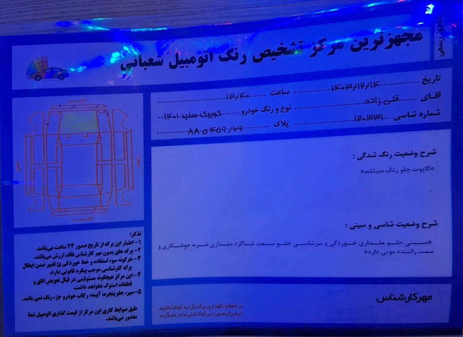 کوییک معمولی دنده‌ای - 1401