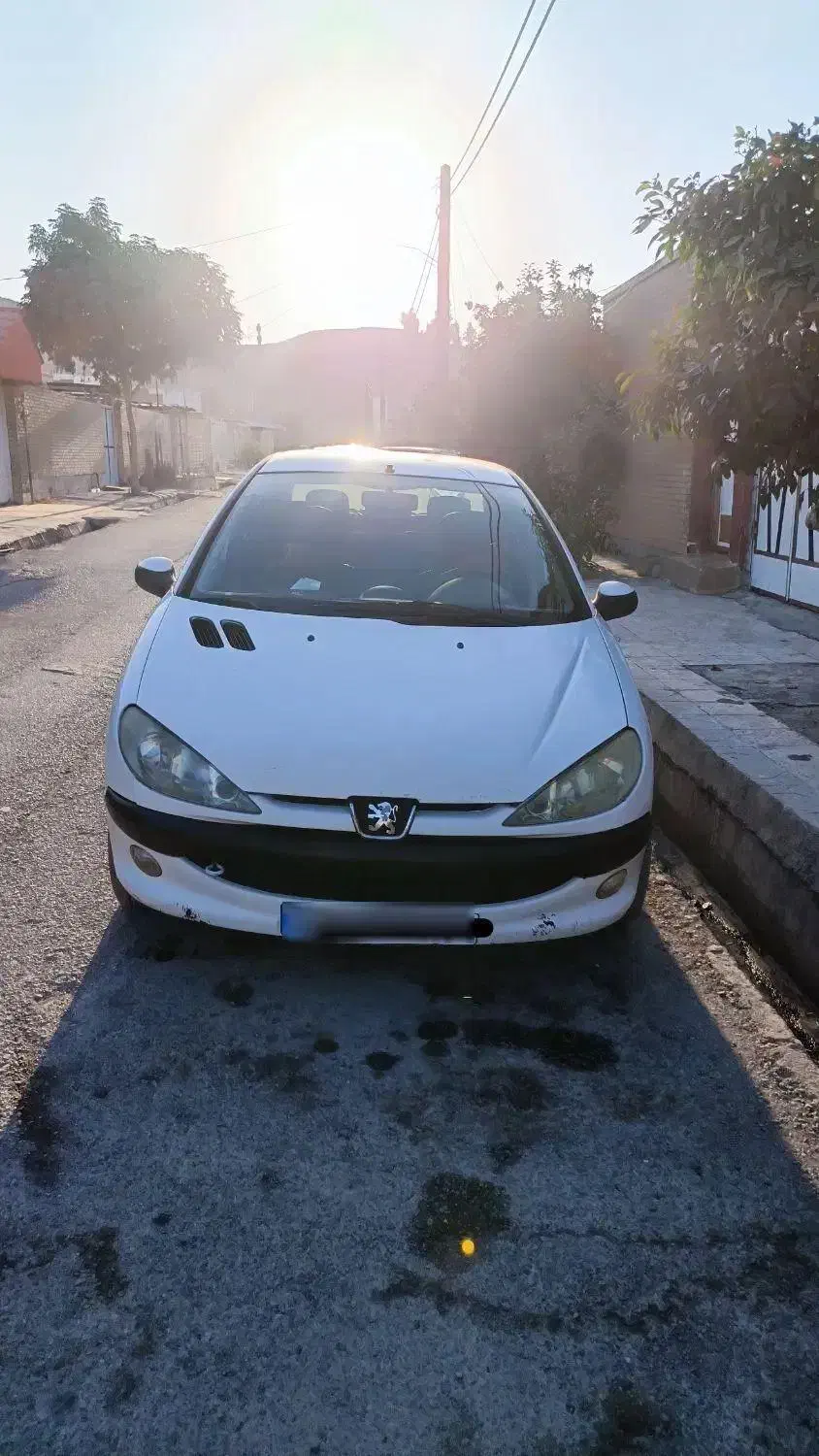 پژو ۲۰۶ صندوق دار v8 - 1396