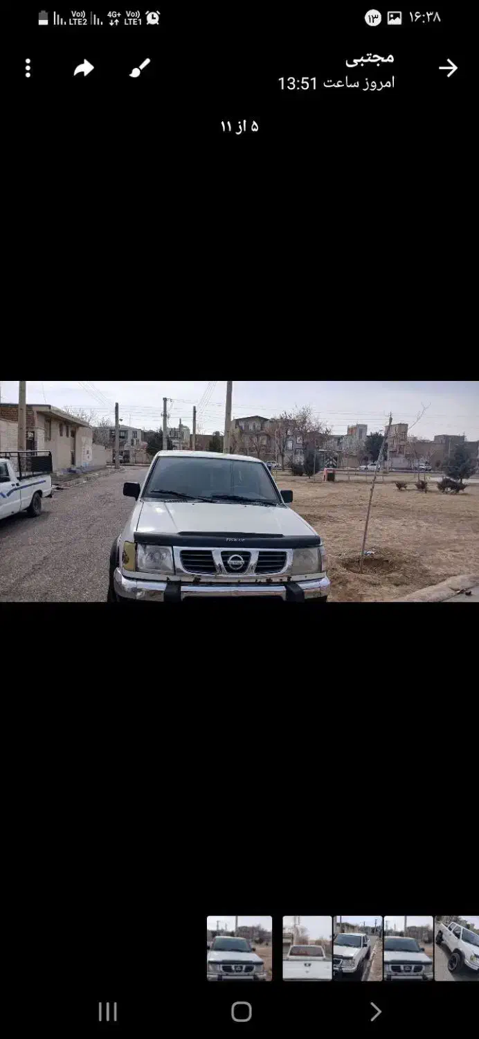 نیسان پیکاپ دو کابین دنده ای - 1383