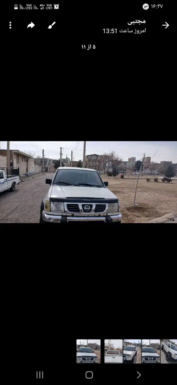 نیسان پیکاپ دو کابین دنده ای - 1383