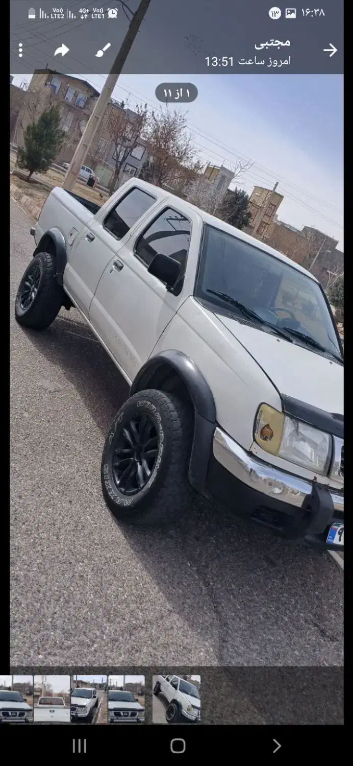 نیسان پیکاپ دو کابین دنده ای - 1383