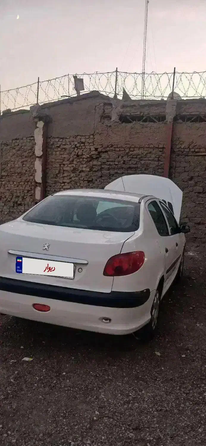 پژو ۲۰۶ صندوق دار v20 - 1389