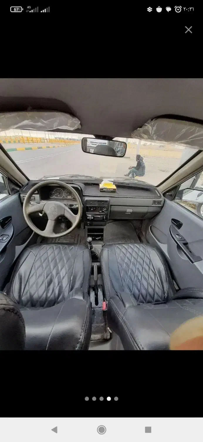 پراید صبا بنزینی - 1387