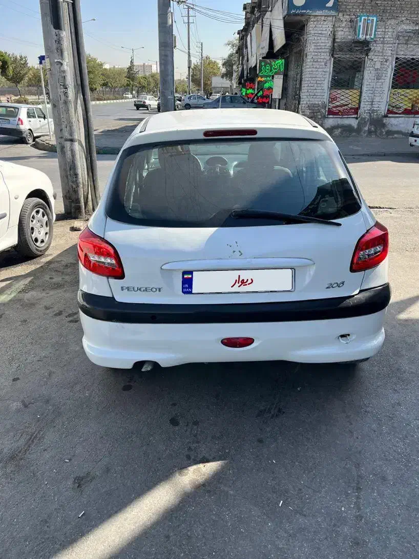 پژو 206 تیپ 2 - 1388