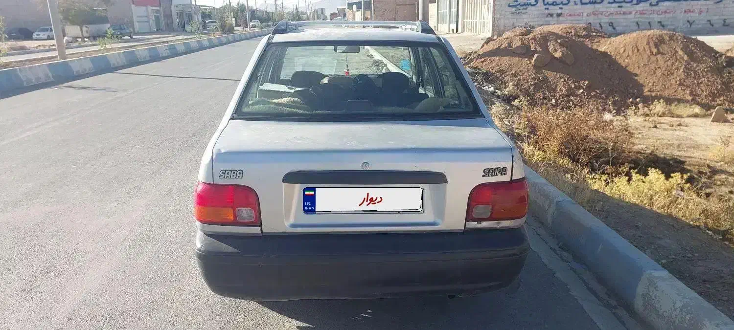 پراید صبا بنزینی - 1386