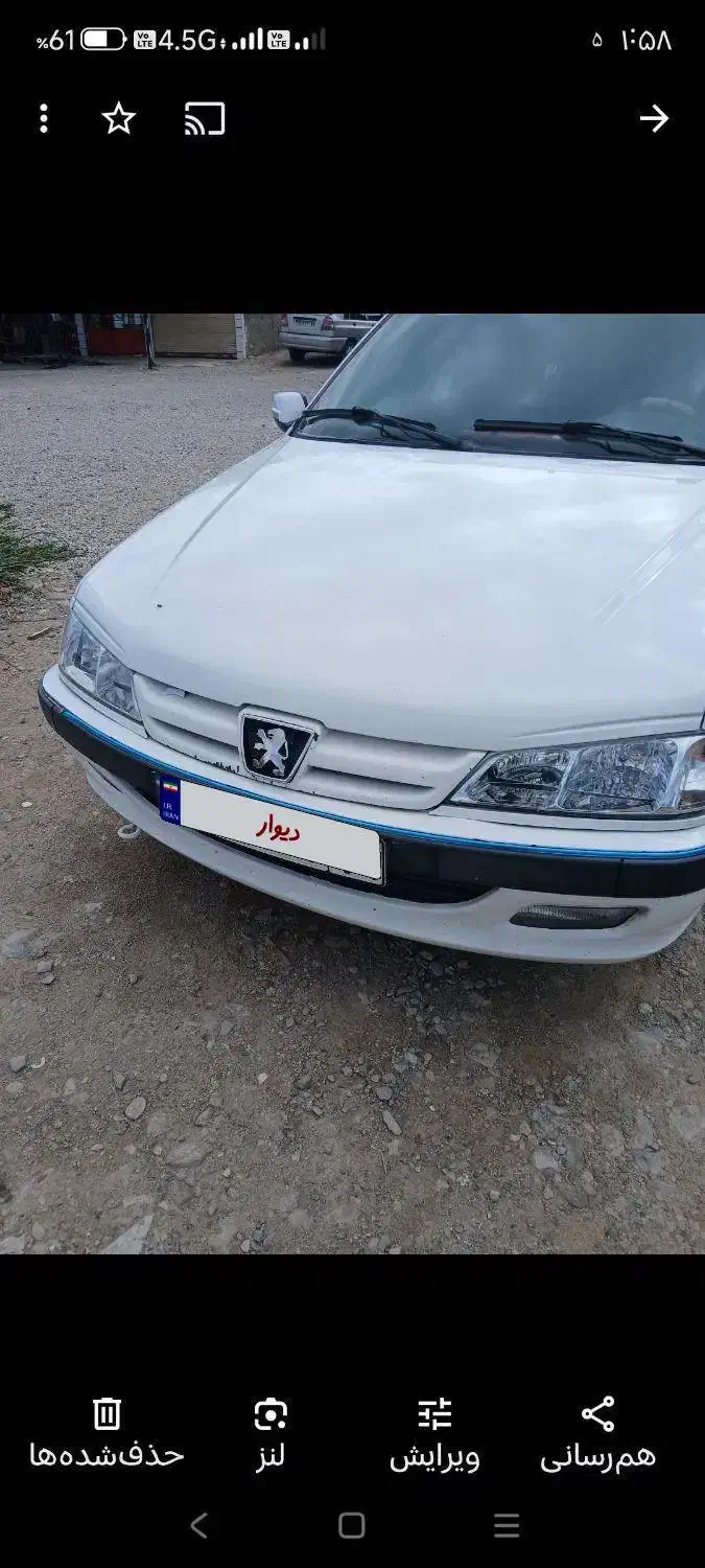 پژو پارس سال - 1392