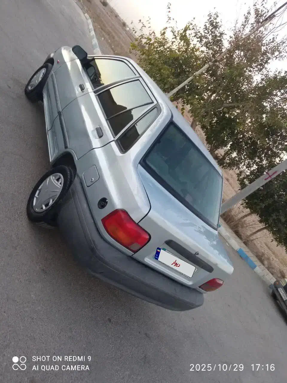 پراید صبا بنزینی - 1386