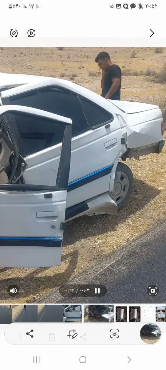 پژو 405 SLX بنزینی TU5 - 1391