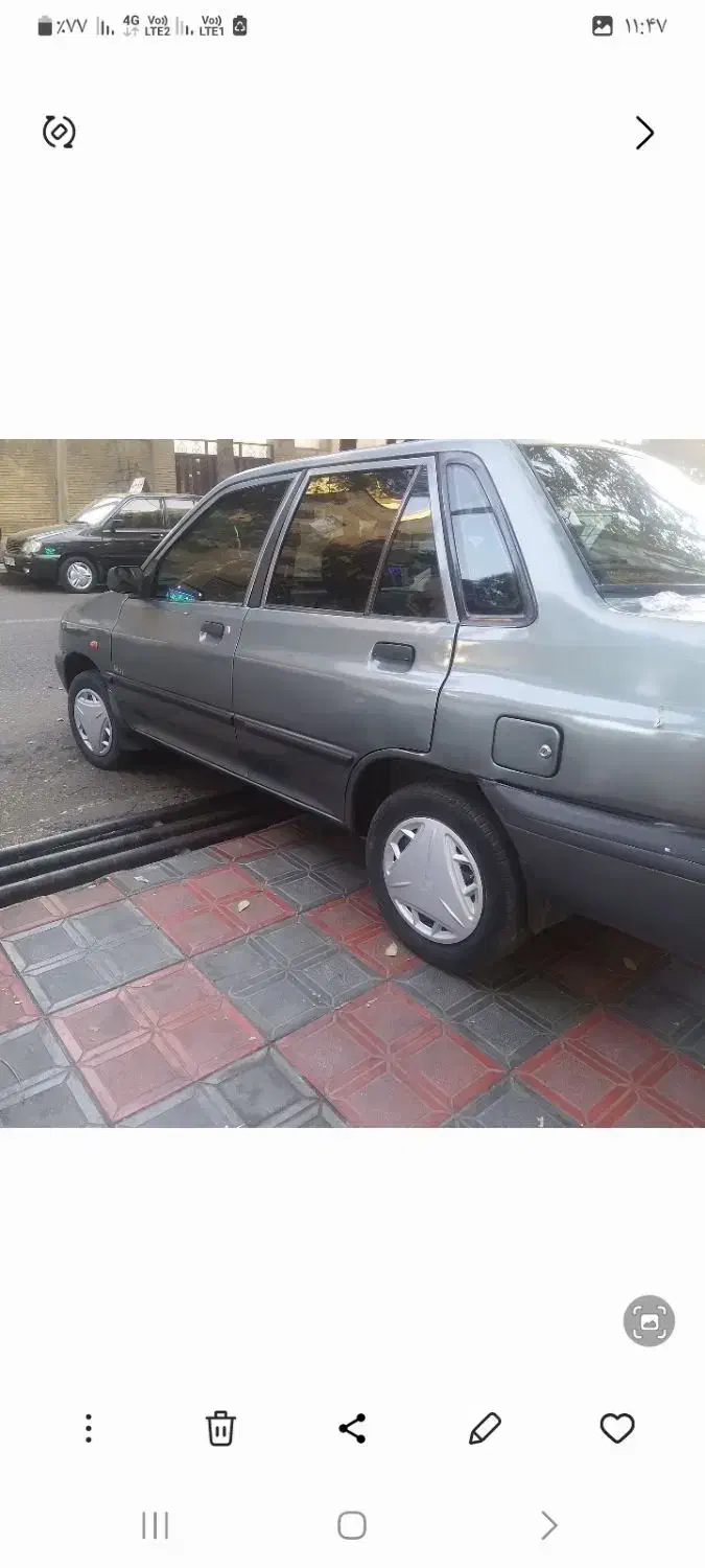 پراید صبا بنزینی - 1387